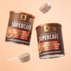 Blend de SUPERCAFÉ: 01 Chocolate Branco + 04 Sticks