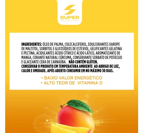Vitamina D3 Gummy - Sunshine (30 gomas)