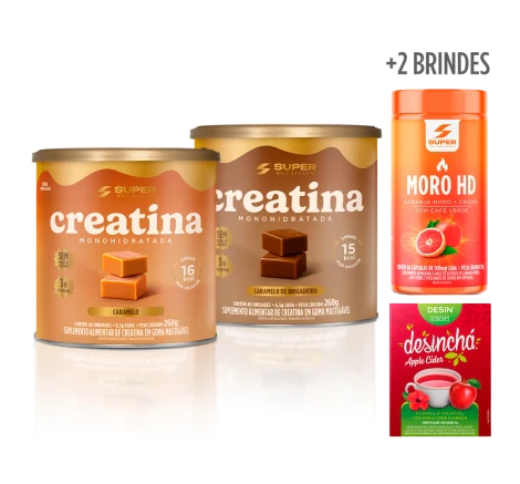 Combo Definição Inteligente (Creatinas Caramelo e Brigadeiro + 2 Brindes)