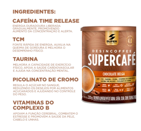 Compre 1 Leve 2 Desincoffee Supercafé Chocolate Belga