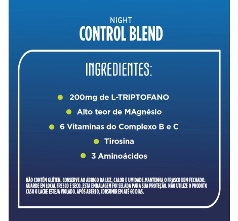 Super Night Control Blend (90 cápsulas)