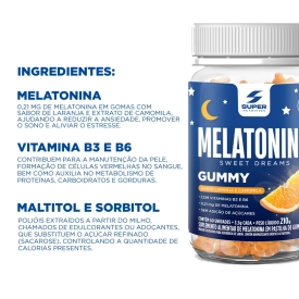Compre 2 Leve 3 Super Gummy Melatonina