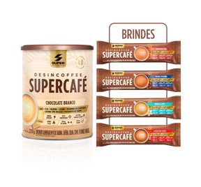 Blend de SUPERCAFÉ: 01 Chocolate Branco + 04 Sticks