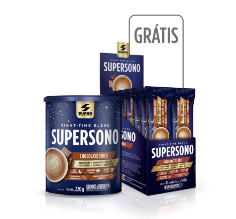 Compre 1 Lata, Ganhe 1 Pack de 14 Sticks - SuperSono Chocolate Suiço