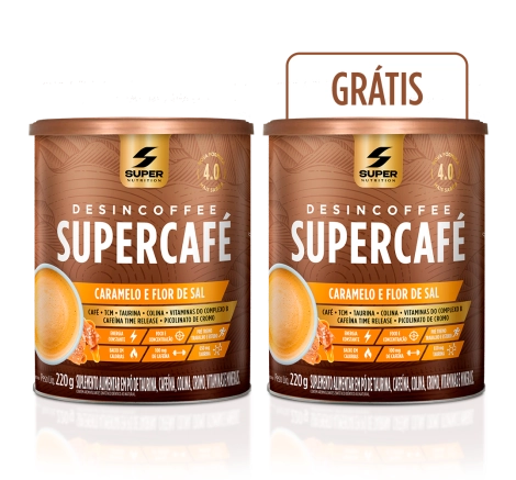 Compre 1 Leve 2 Desincoffee Supercafé Caramelo e Flor de Sal