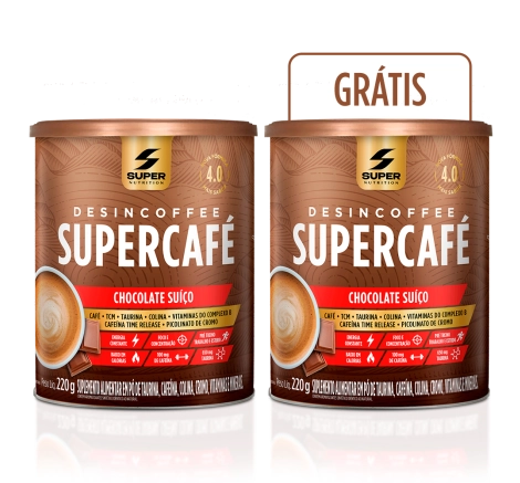 Compre 1 Leve 2 Desincoffee Supercafé Chocolate Suíço