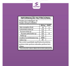 Compre 3 Leve 4 Super Gummy Creatina Sabores