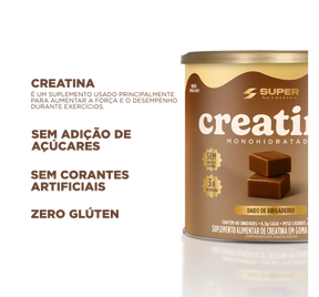 Combo 02 Dados de Creatina + Supersono (Brinde)