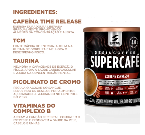 Compre 1 Leve 2 Desincoffee Supercafé Extreme Espresso