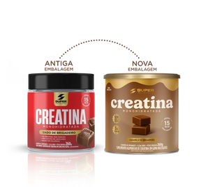 Caramelo de Creatina Sabor Brigadeiro Super Nutrition (40 unidades)