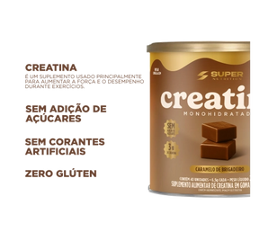 Caramelo de Creatina Sabor Brigadeiro Super Nutrition (40 unidades)