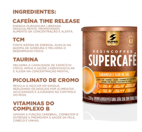 Compre 1 Leve 2 Desincoffee Supercafé Caramelo e Flor de Sal