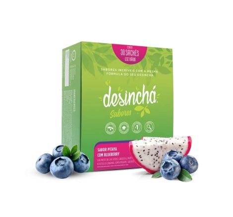 Desinchá Sabores Pitaya com Blueberry